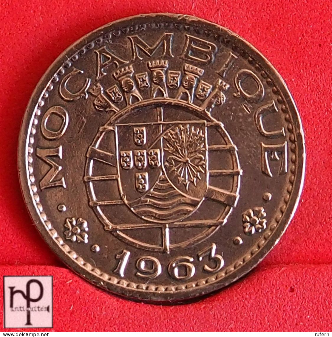 MOZAMBIQUE 1 ESCUDO 1963 -    KM# 82 - (Nº54228) - Mozambico