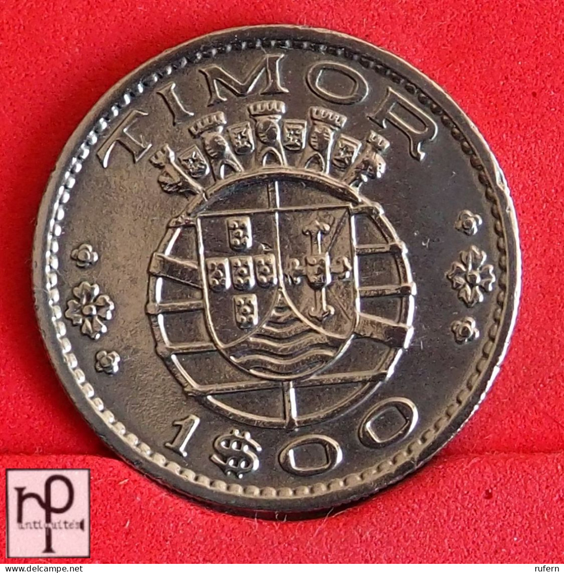 TIMOR 1 ESCUDO 1958 -    KM# 13 - (Nº54230) - Timor