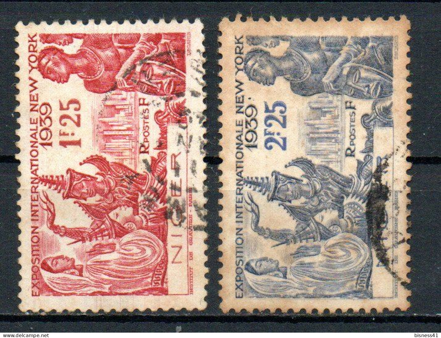 Col33  Colonie Niger N° 67 & 68 Oblitéré Cote : 2,50€ - Used Stamps