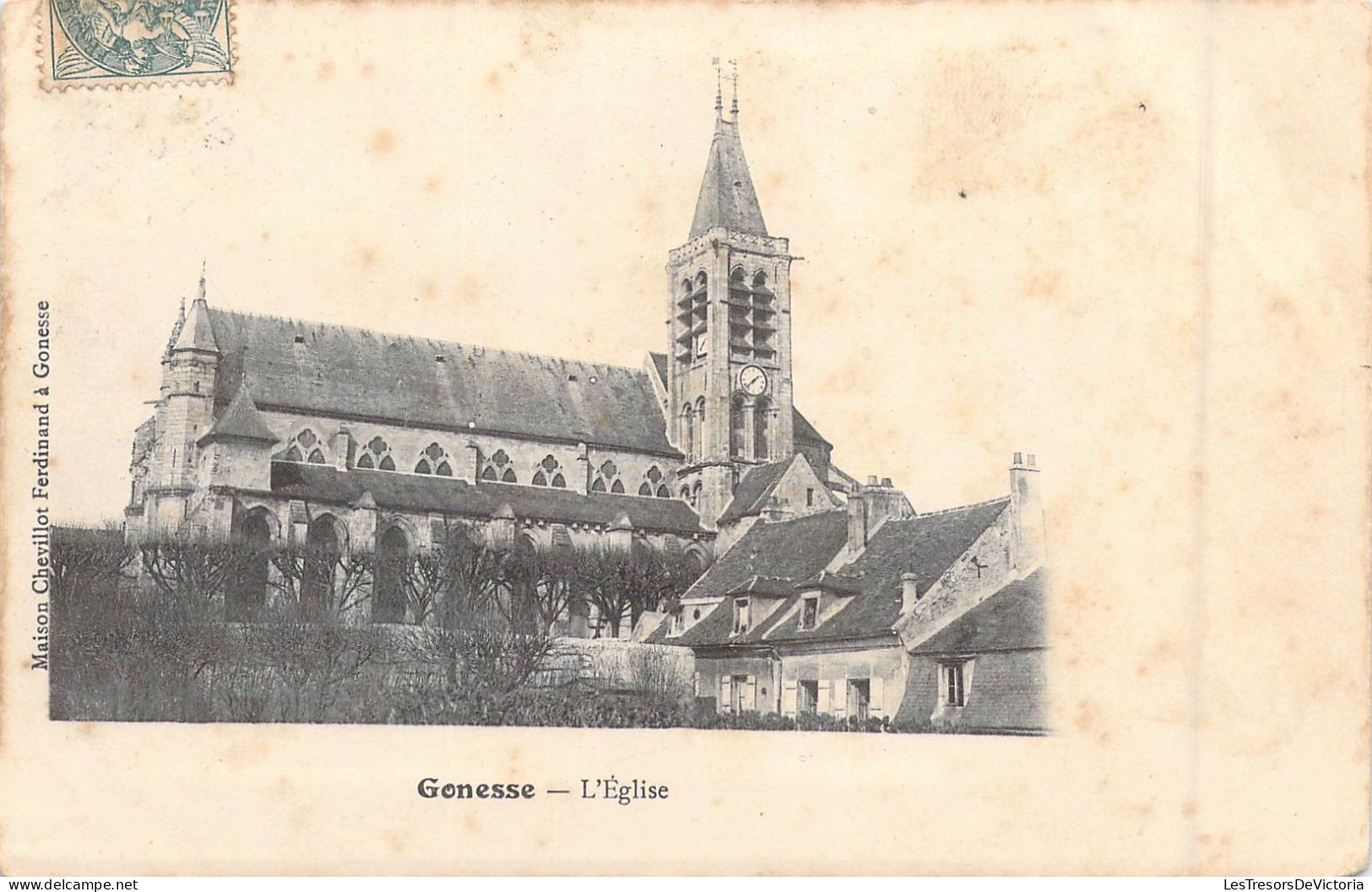 FRANCE - 95 - Gonesse - L'Eglise - Carte Postale Ancienne - Gonesse