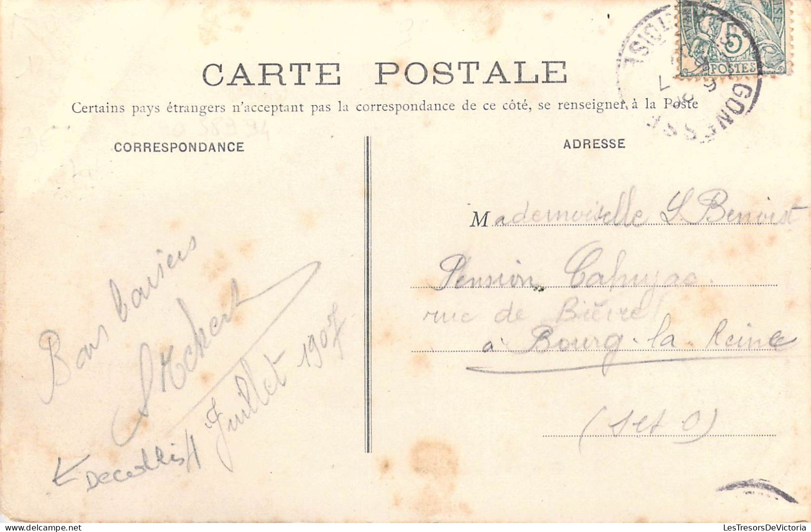 FRANCE - 95 - Gonesse - L'Eglise - Carte Postale Ancienne - Gonesse