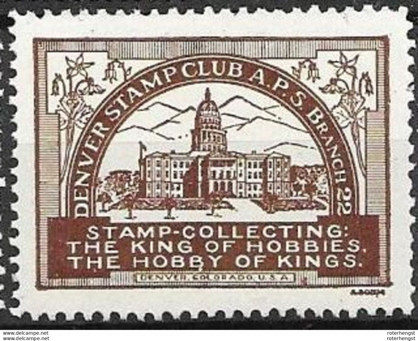 Denver Stamp Club 1905 Mnh ** - Ohne Zuordnung