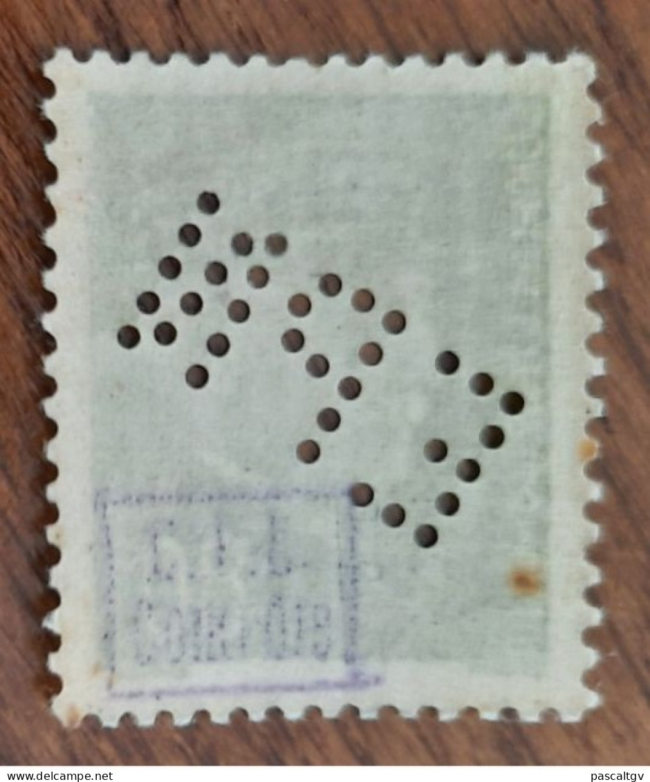 France - ** Perforé EXPO De NANCY - "EPN" 136 - Ind F - 1941 - "Pétain" 80c Vert - N°513 ** - - Unused Stamps