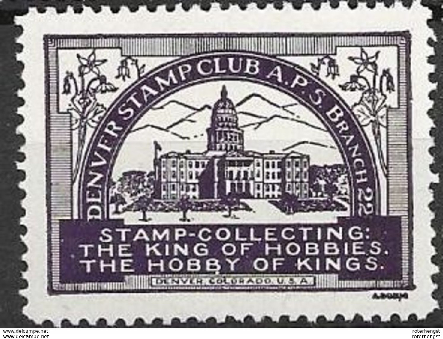 Denver Stamp Club 1905 Mnh ** - Zonder Classificatie