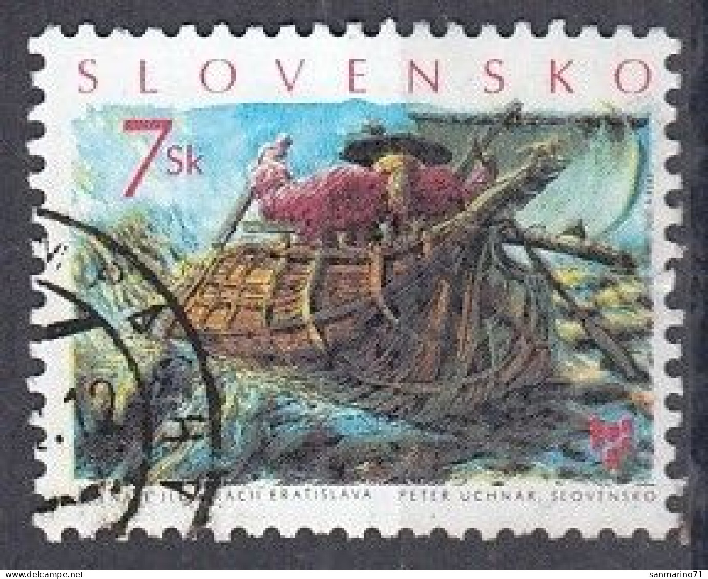 SLOVAKIA 404,used,falc Hinged - Used Stamps