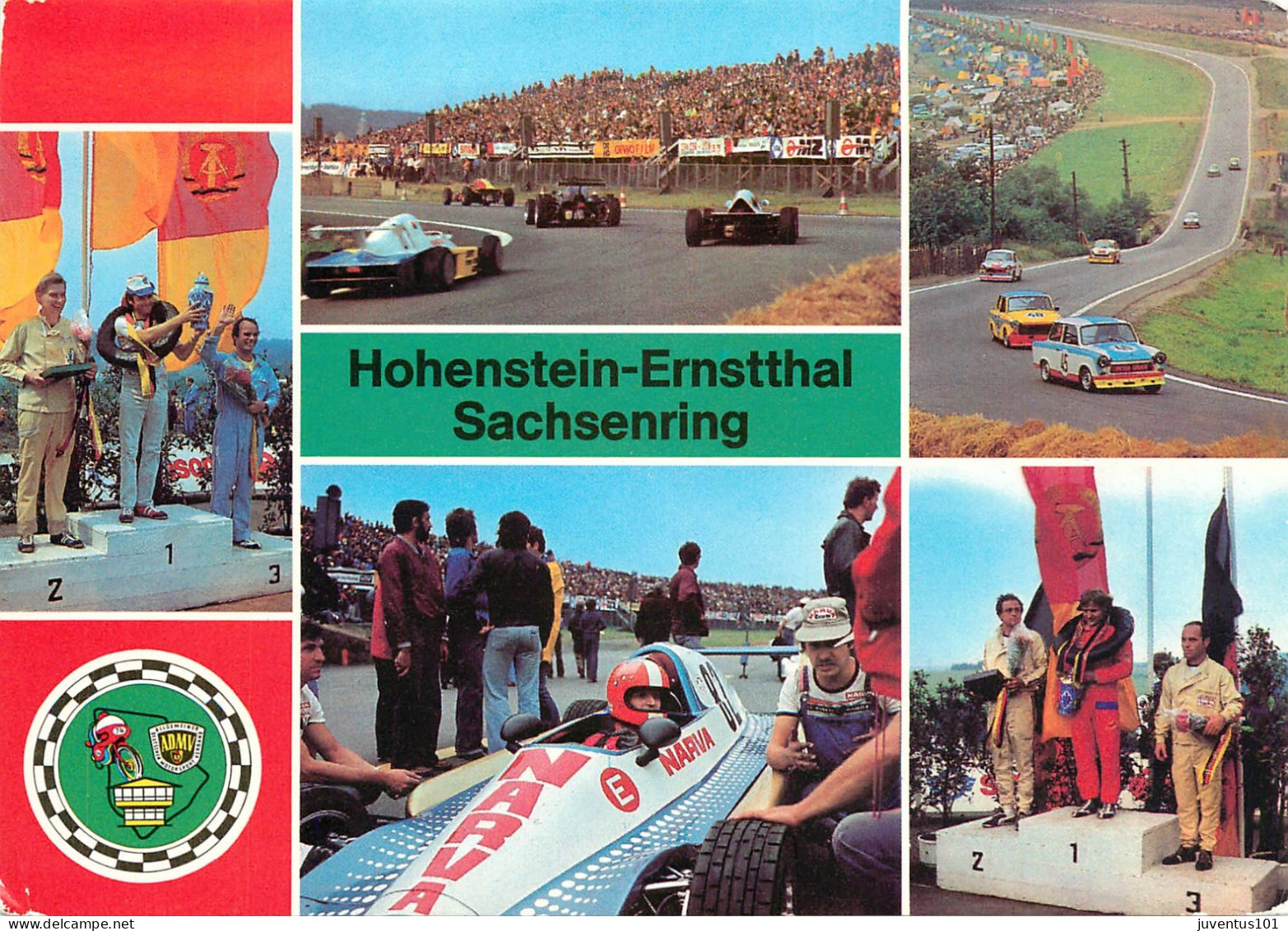 CPSM  Hohenstein Ernstthal-Sachsenring-Multivues      L2171 - Hohenstein-Ernstthal