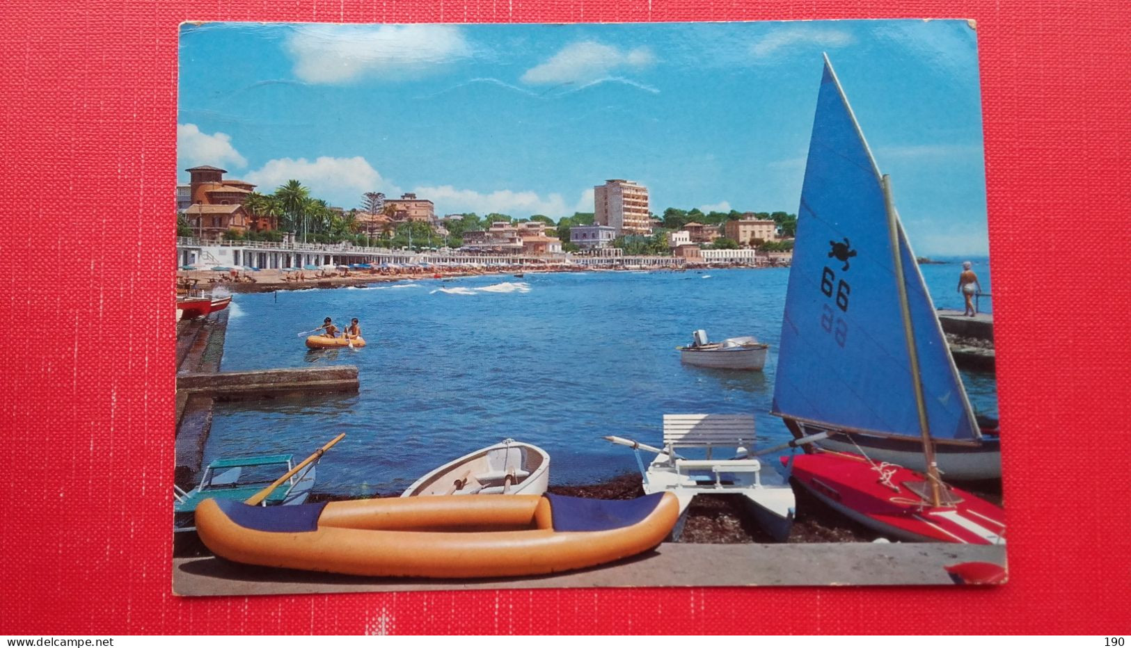 Santa Marinella.Lungomare Di Levante.Boats - Estadios E Instalaciones Deportivas