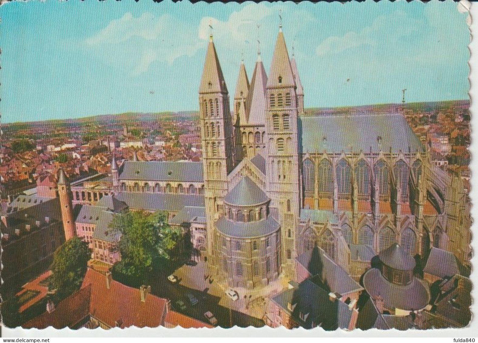 SPSM. TOURNAI.  Panorama Et La Cathédrale. - Doornik