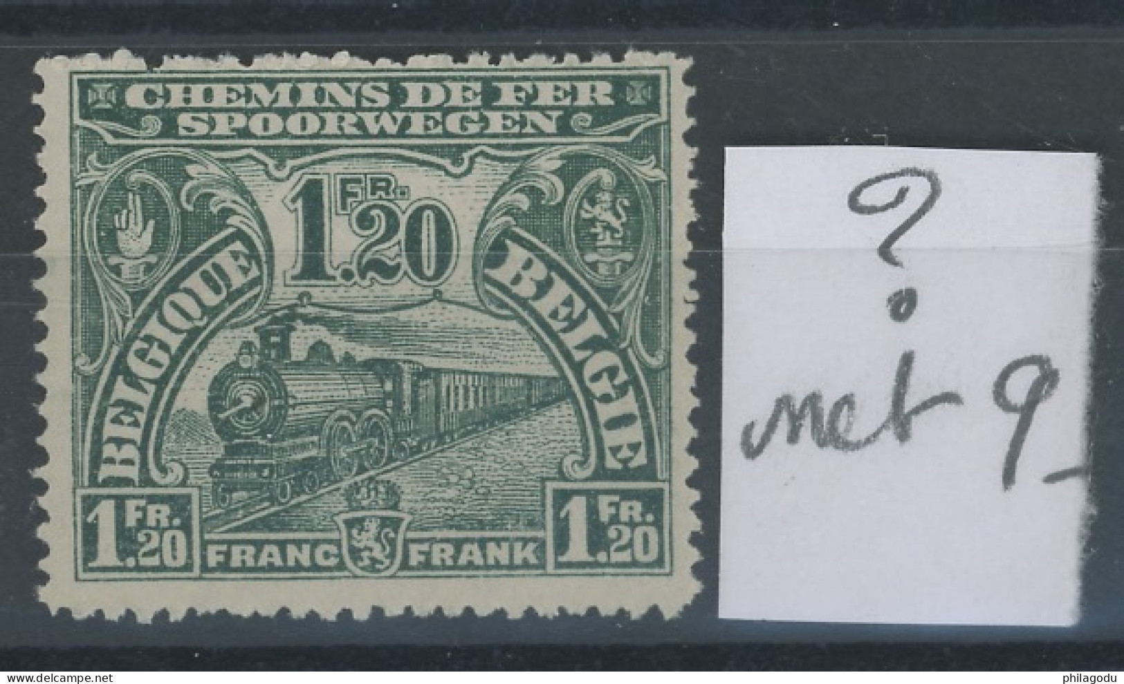 TR.93 ** 1,20 F  Voyez Le Scan.  Cote 40,-  Postfris Maar Kijk. Cote 160-€ - Mint