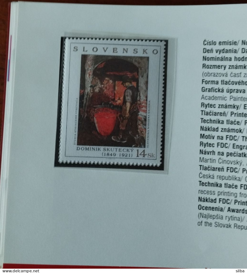 Slovakia 2005 / Najkrajšie slovenske poštove znamky, The Most Beautiful Slovak Postage Stamps 1993 - 2004