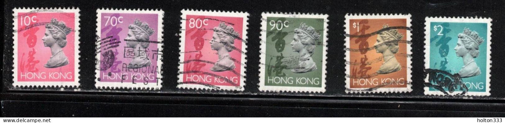 HONG KONG Scott # 630//46 Used - Short Set - Usados