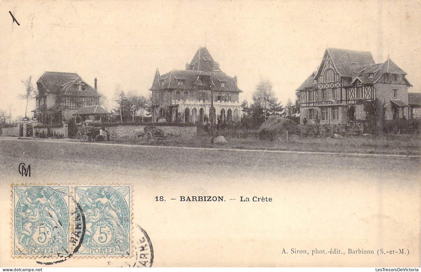 FRANCE - 77 - Barbizon - La Crète - Carte Postale Ancienne - Barbizon