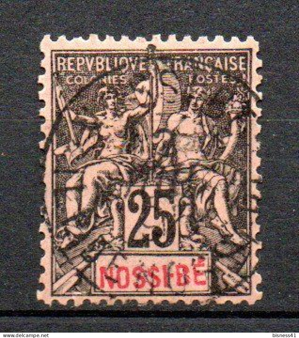 Col33  Colonie Nossi-bé N° 34 Oblitéré  Cote : 8,50€ - Used Stamps