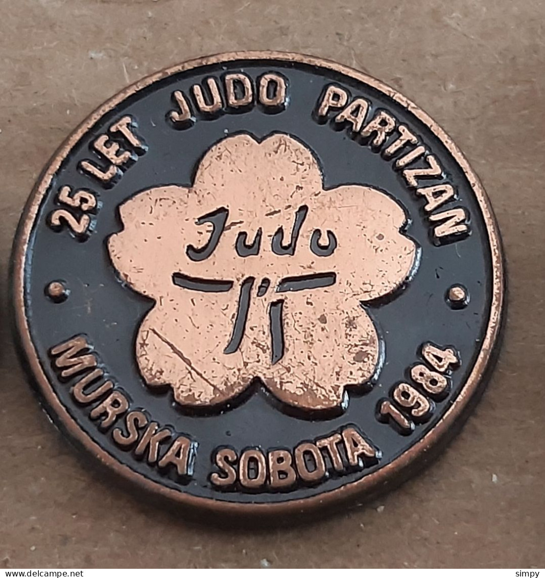 JUDO Club Partizan Murska Sobota 1984 Slovenia Ex Yugoslavia Pin - Judo