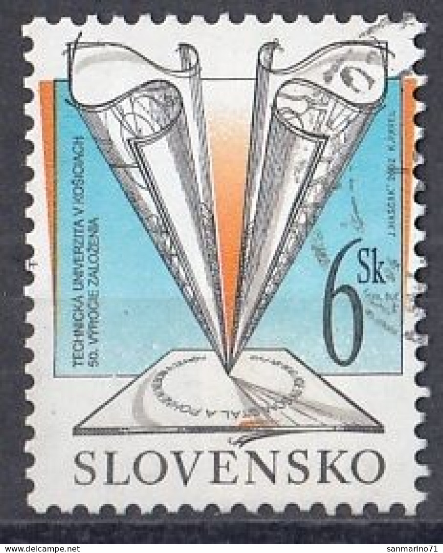 SLOVAKIA 435,used,falc Hinged - Used Stamps