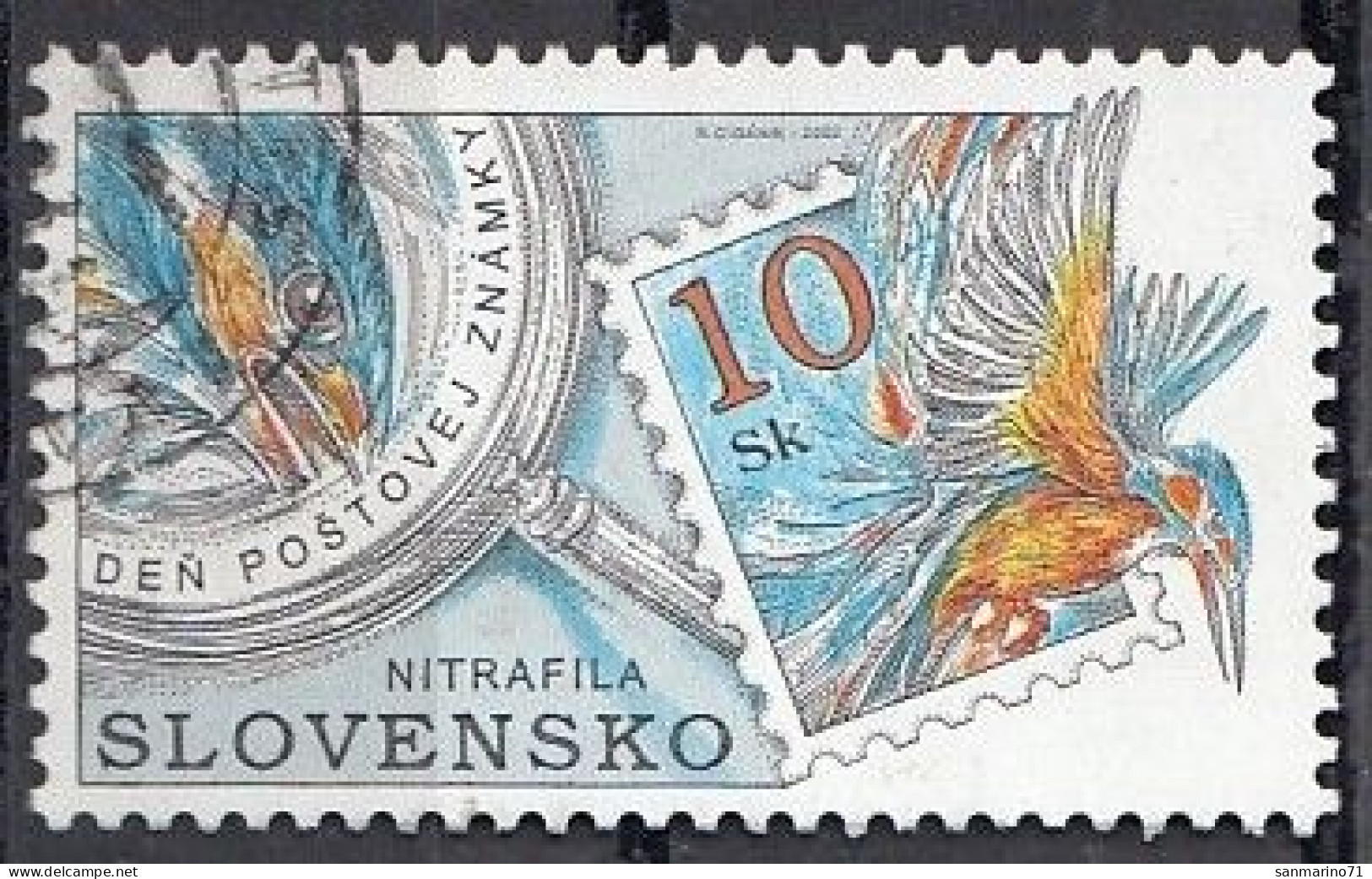 SLOVAKIA 443,used,falc Hinged - Used Stamps