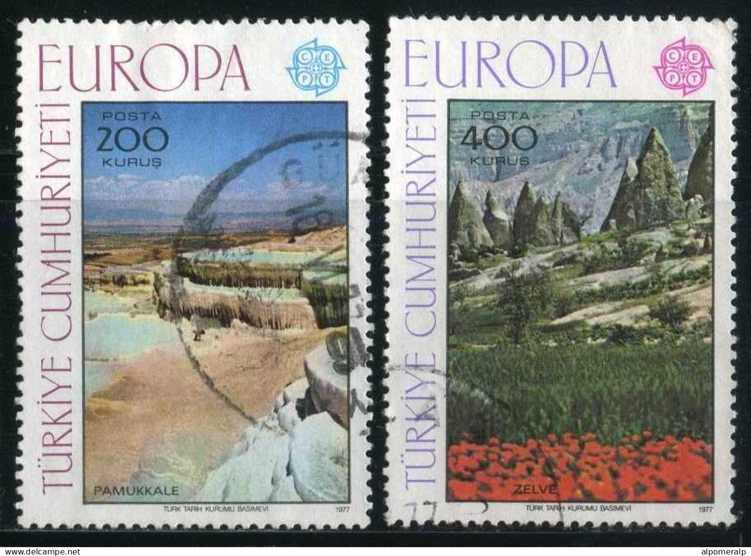 Türkiye 1977 Mi 2415-2416 Europa Cept - Used Stamps