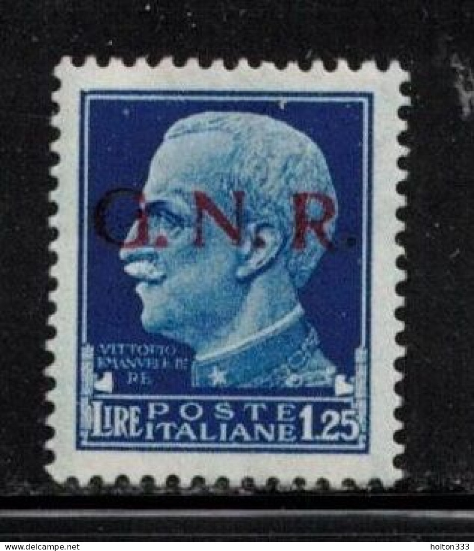 ITALY Republican National Guard Gibbons # 11 MH - GNR Overprint - Sonstige & Ohne Zuordnung