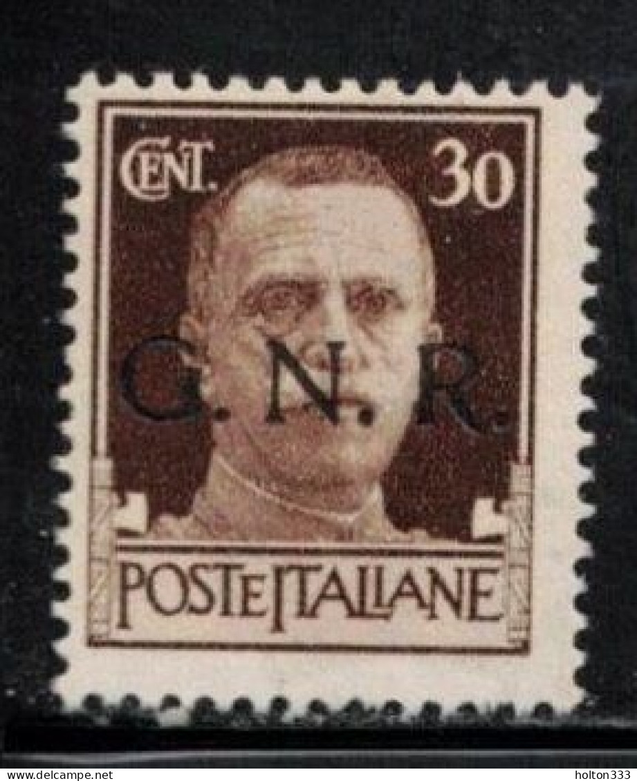 ITALY Republican National Guard Gibbons # 6 MNH - GNR Overprint - Sonstige & Ohne Zuordnung