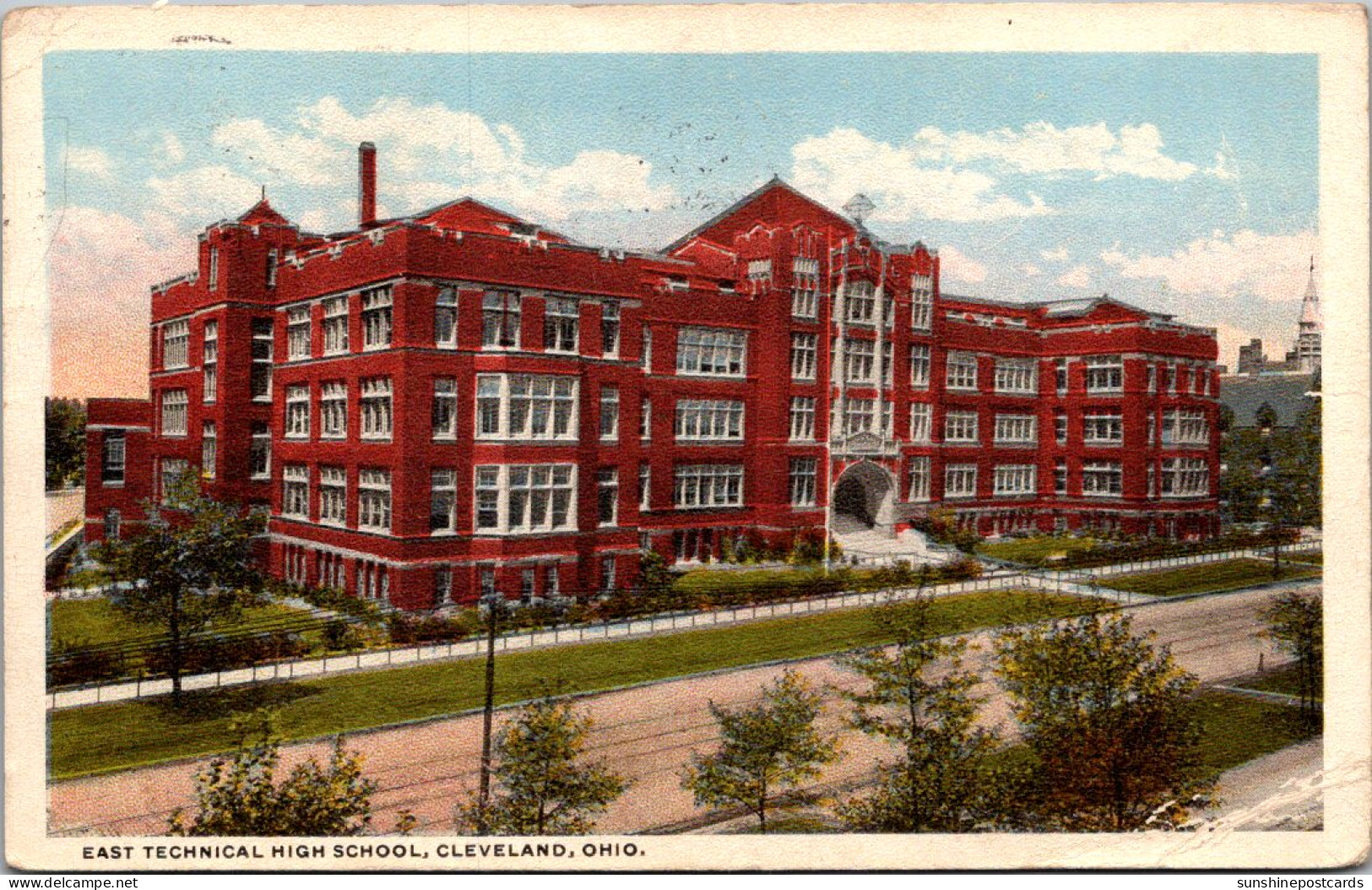 Ohio Cleveland East Technical High School 1918 - Cleveland