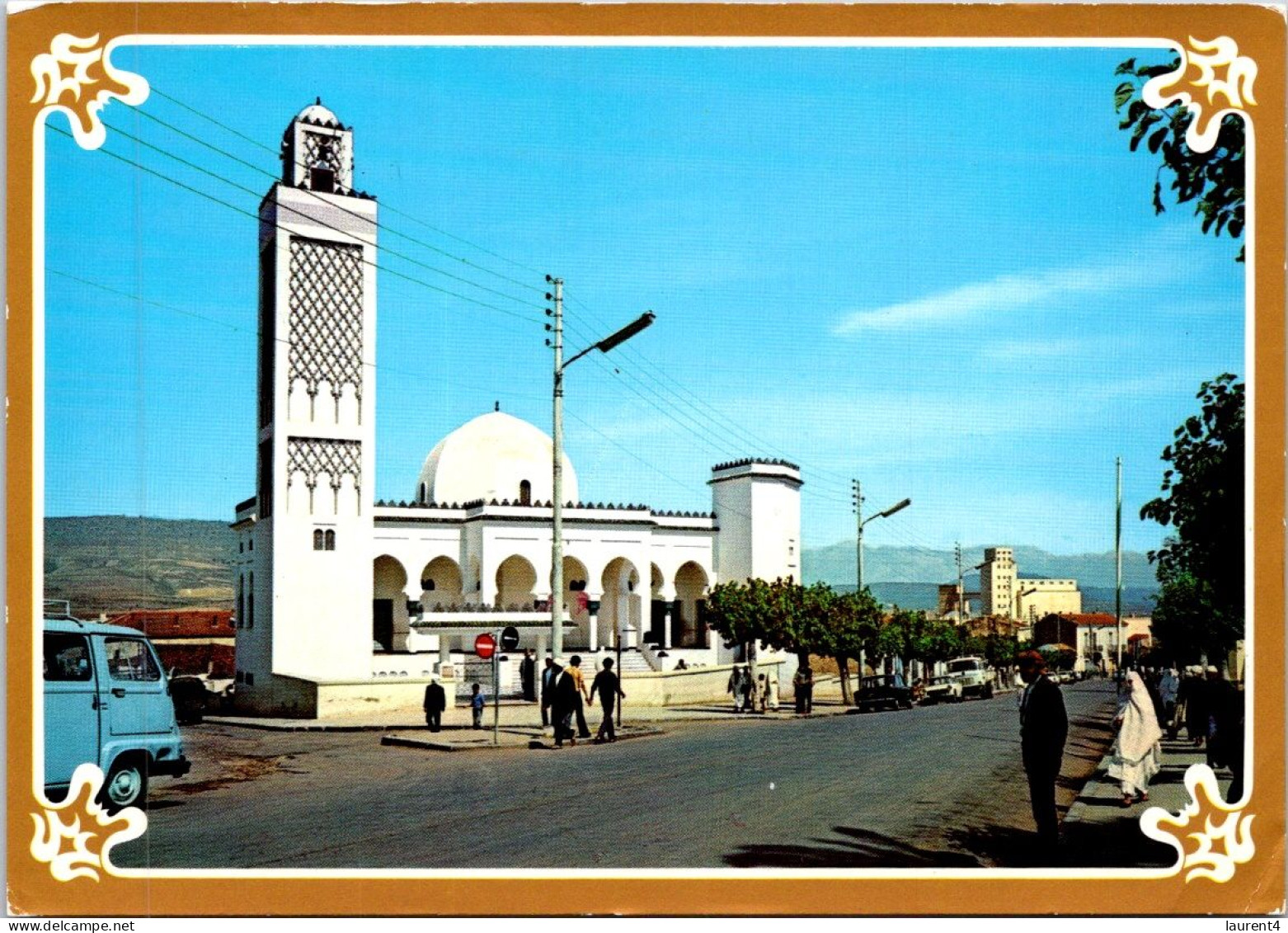 (4 P 45) Algeria (posted 1974) Saïda Mosque - Saïda
