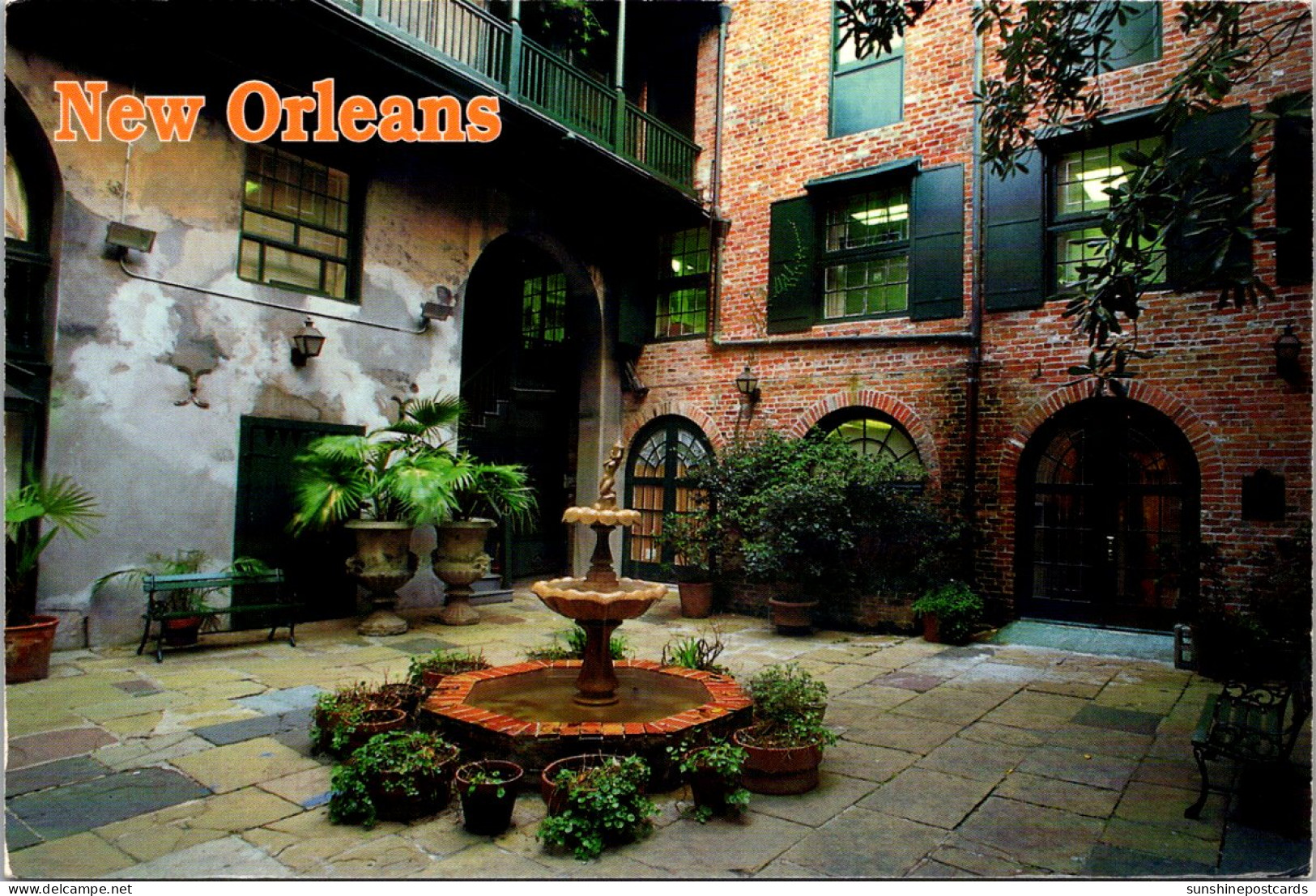 Louisiana New Orleans Brulator Courtyard 1999 - New Orleans