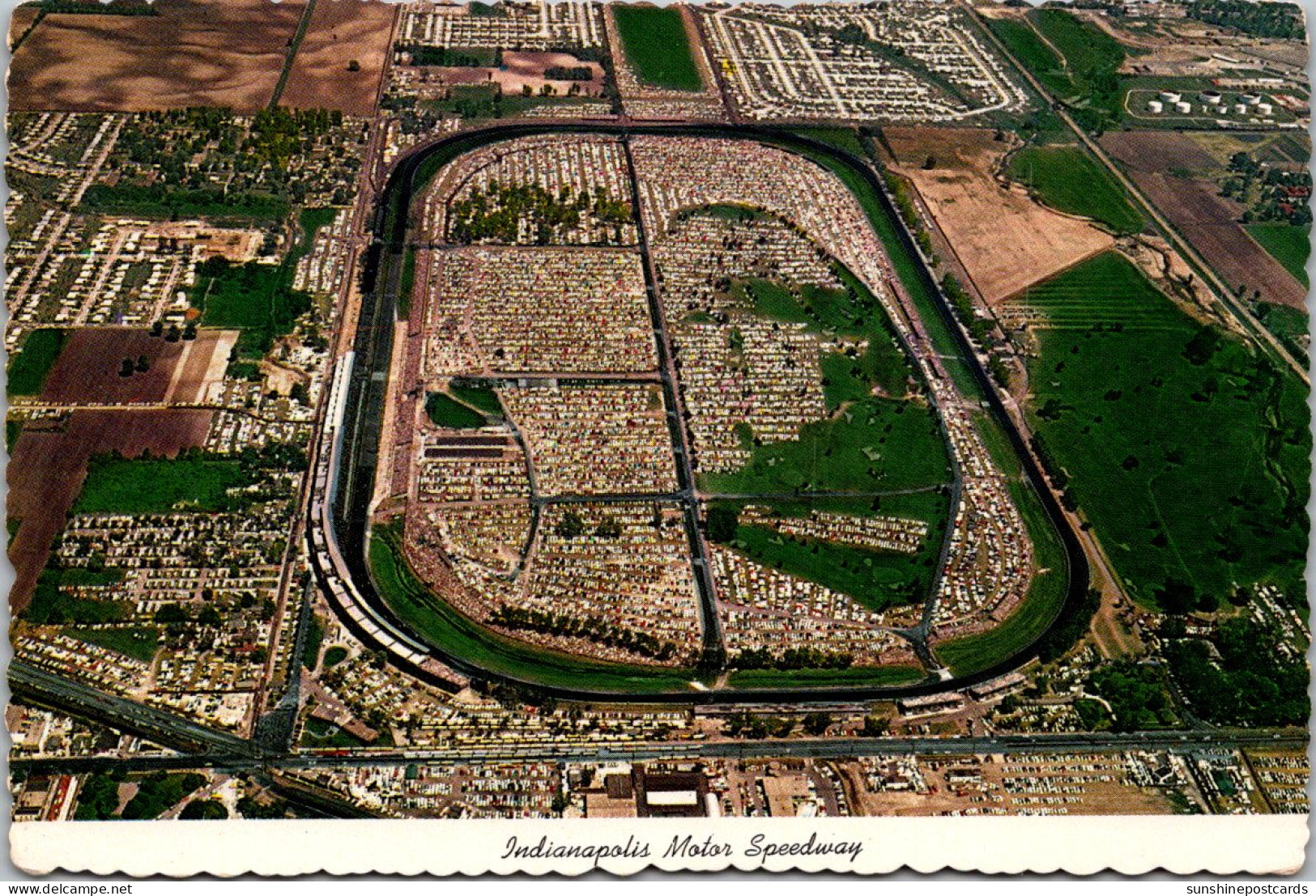 Indiana Indianapolis Aerial View Indianapolis Motor Speedway 1979 - Indianapolis