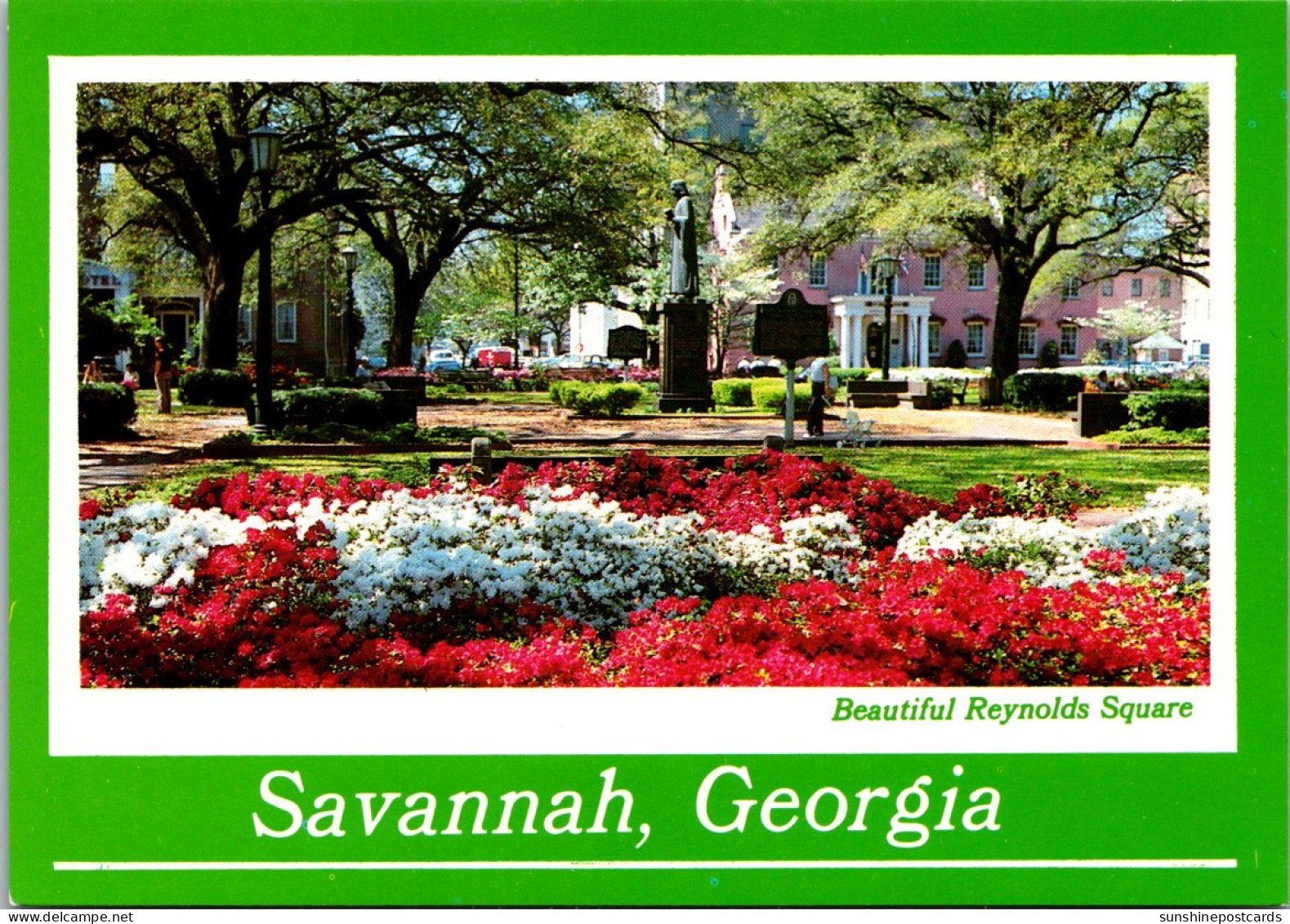 Georgia Savannah Beautiful Reynolds Square - Savannah