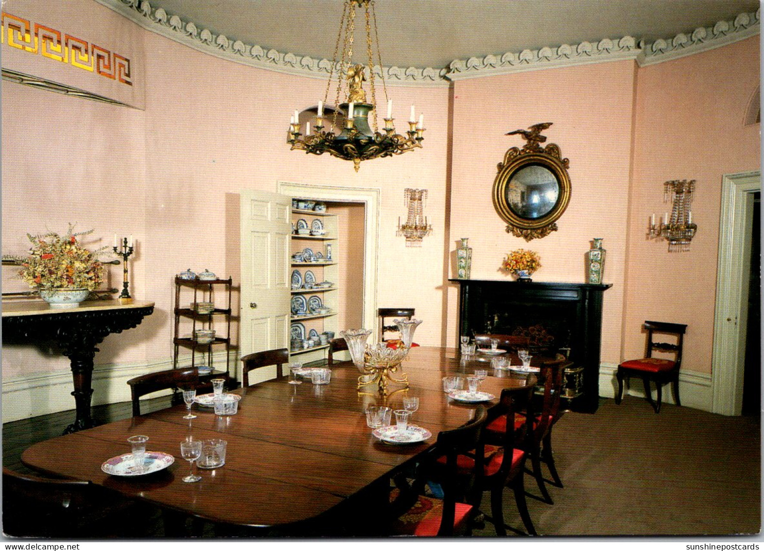 Georgia Savannah The Owens-Thomas House Dining Room - Savannah