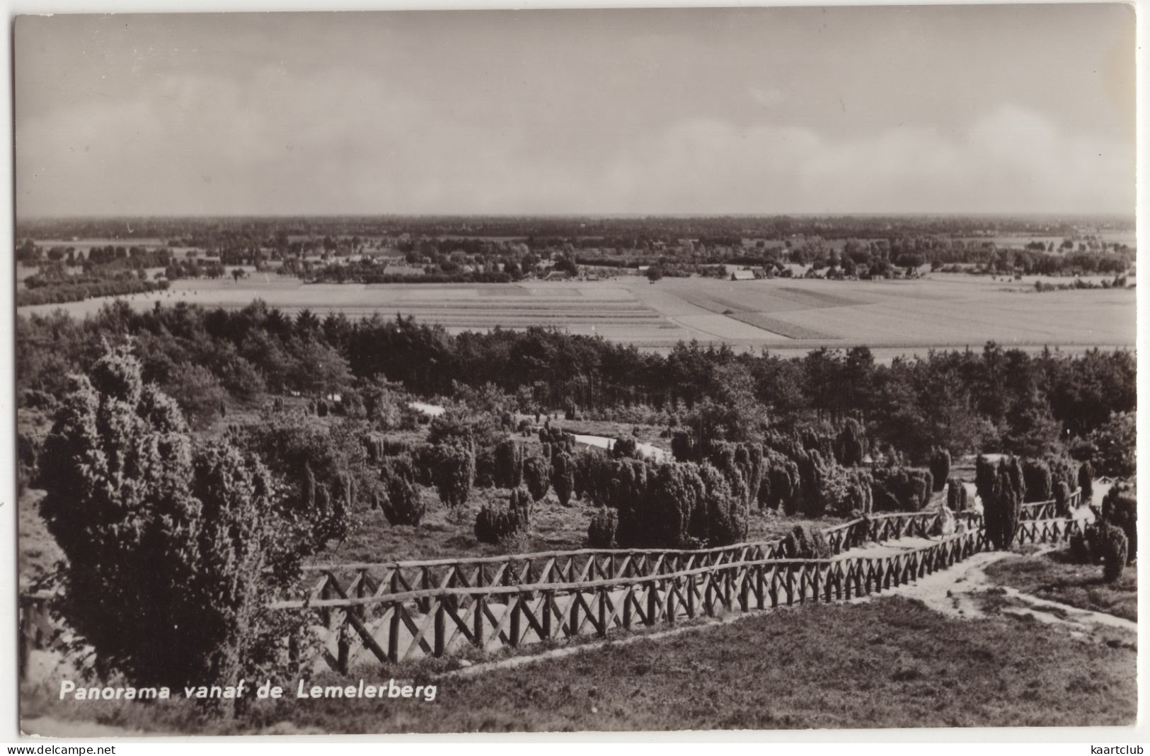 Panorama Vanaf De Lemelerberg - (Overijssel, Nederland) - 1962 - Ommen