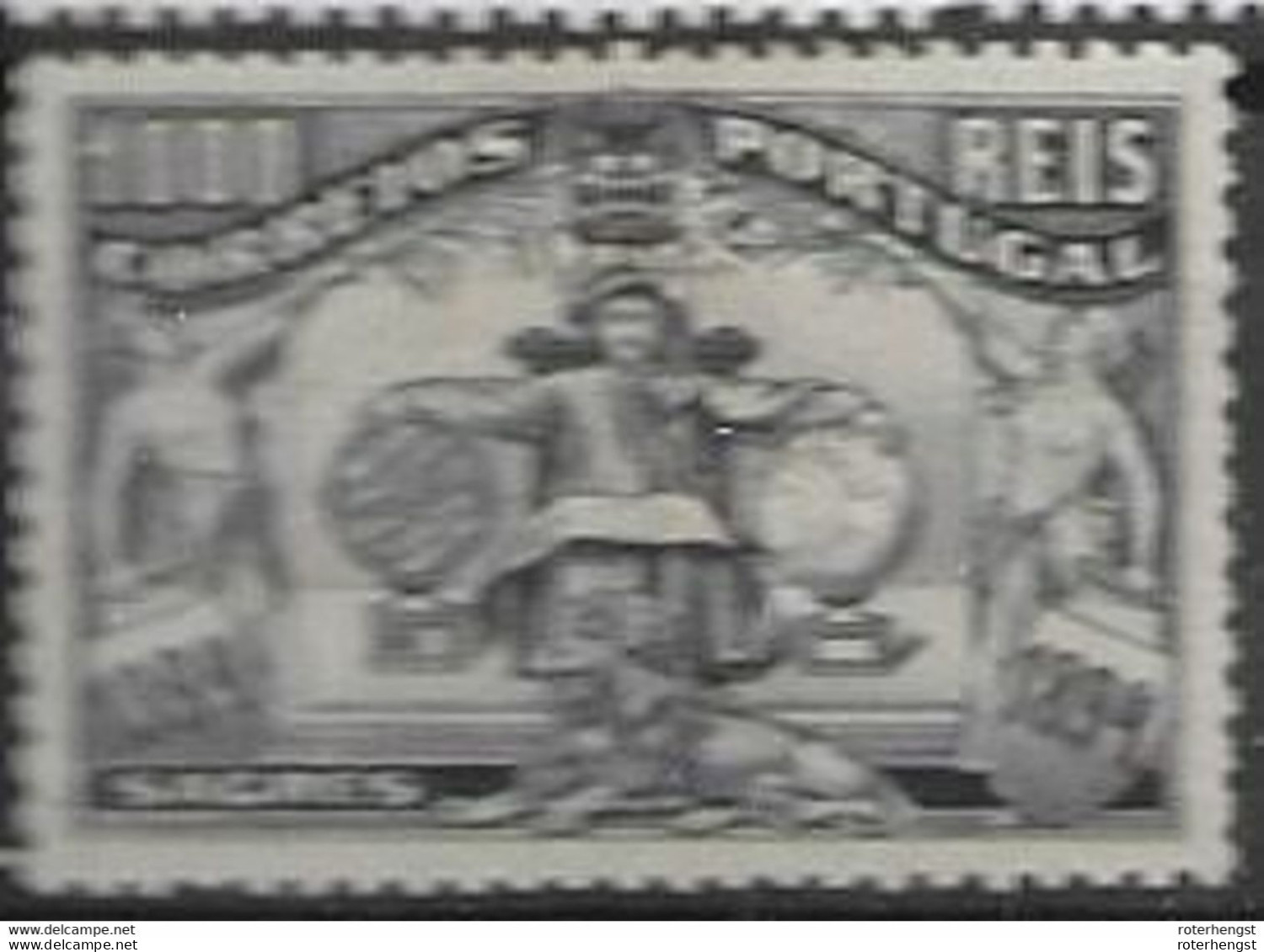 1894 Portugal Mint Hinged * 750 Euros - Unused Stamps