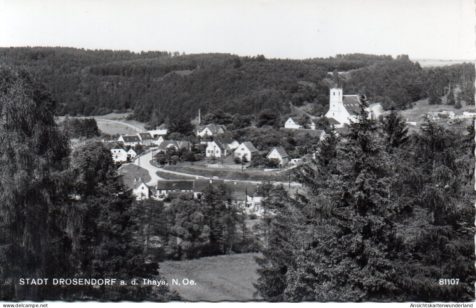 Stadt Drosendorf An Der Thaya Gesamtansicht (12583) - Drosendorf-Zissersdorf