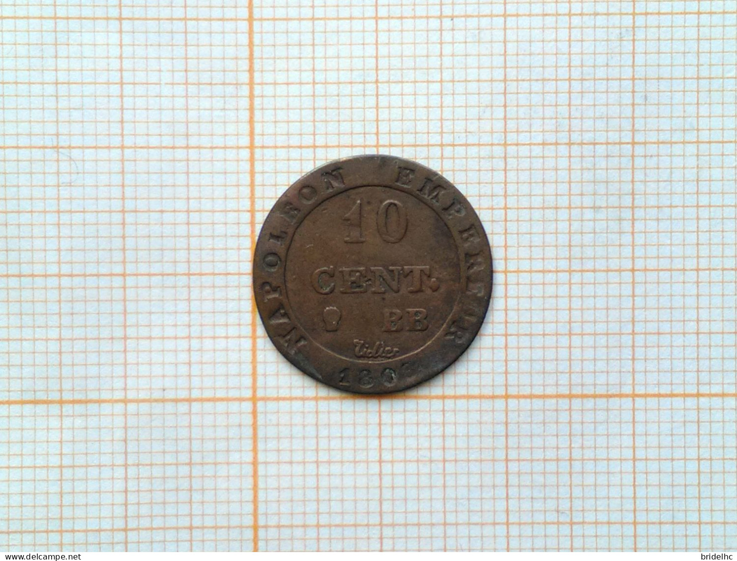 Napoléon 1er 10 Cent N Couronné 1808 - 10 Centimes