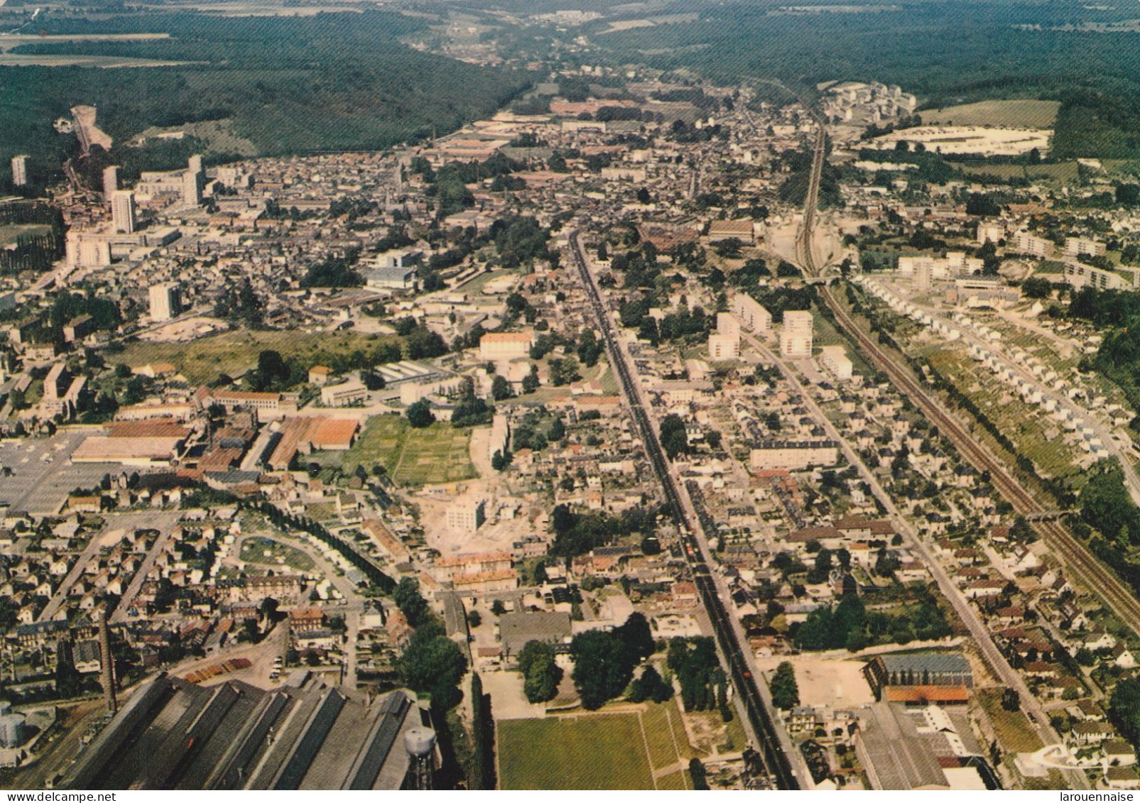 76 - MAROMME - N.DAME DE BONDEVILLE - Vue Aérienne - Vallée Du Chilly - Maromme