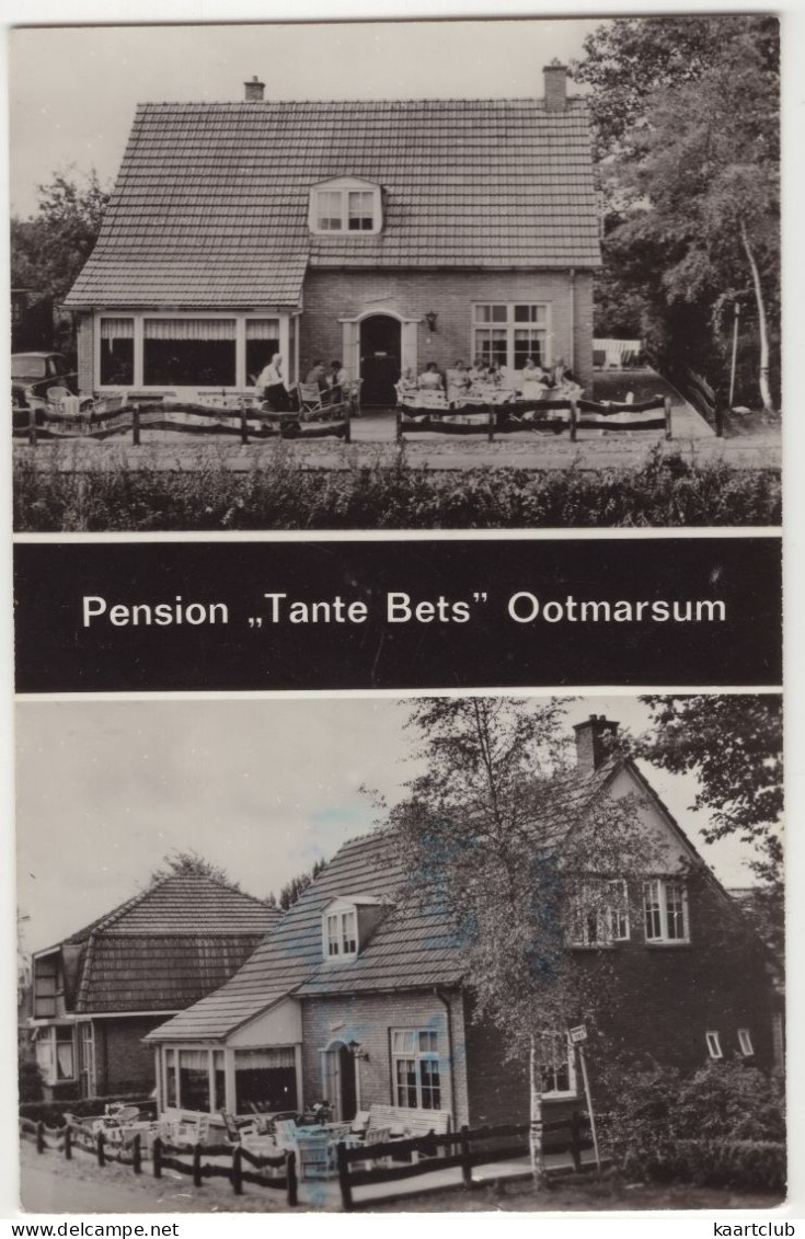 Pension 'Tante Bets' (G.J. Geerdink),  Ootmarsum - (Overijssel, Nederland) - 1960 - Aero Photo Nederland 1259 - Ootmarsum