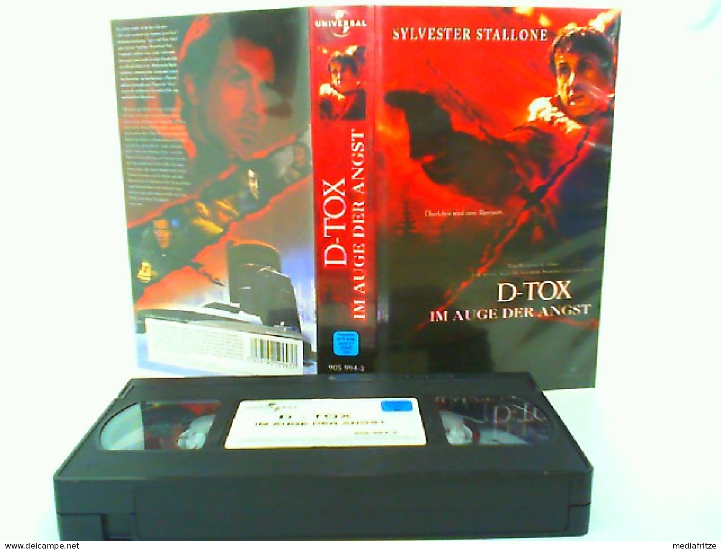 D-Tox - Im Auge Der Angst [VHS] - Sonstige & Ohne Zuordnung