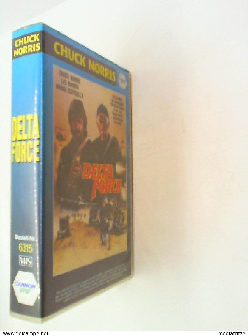 Delta Force 1 - Chuck Norris - Lee Marvin - VHS- - Sonstige & Ohne Zuordnung