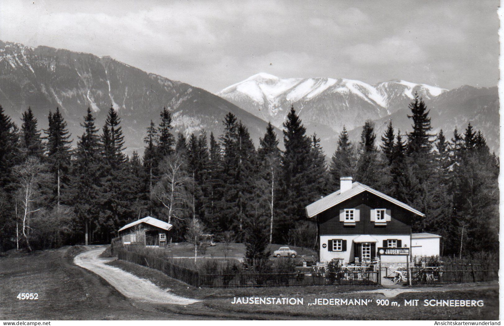 Jausenstation "Jedermann" Mit Schneeberg (12590) - Schneeberggebiet