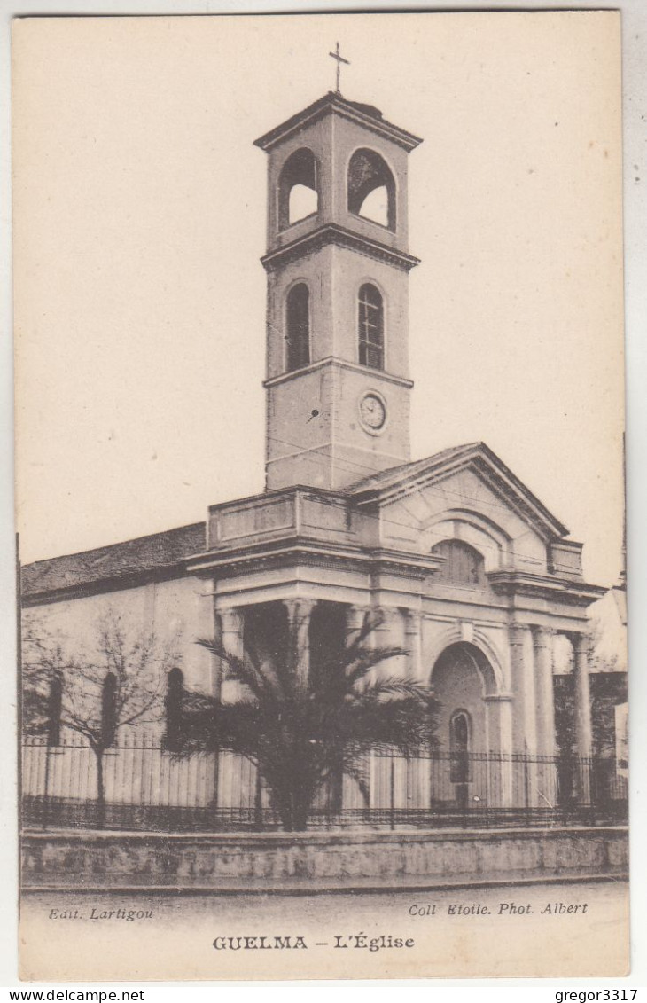 C7127) GUELMA - L` Eglise VERY OLD - Guelma