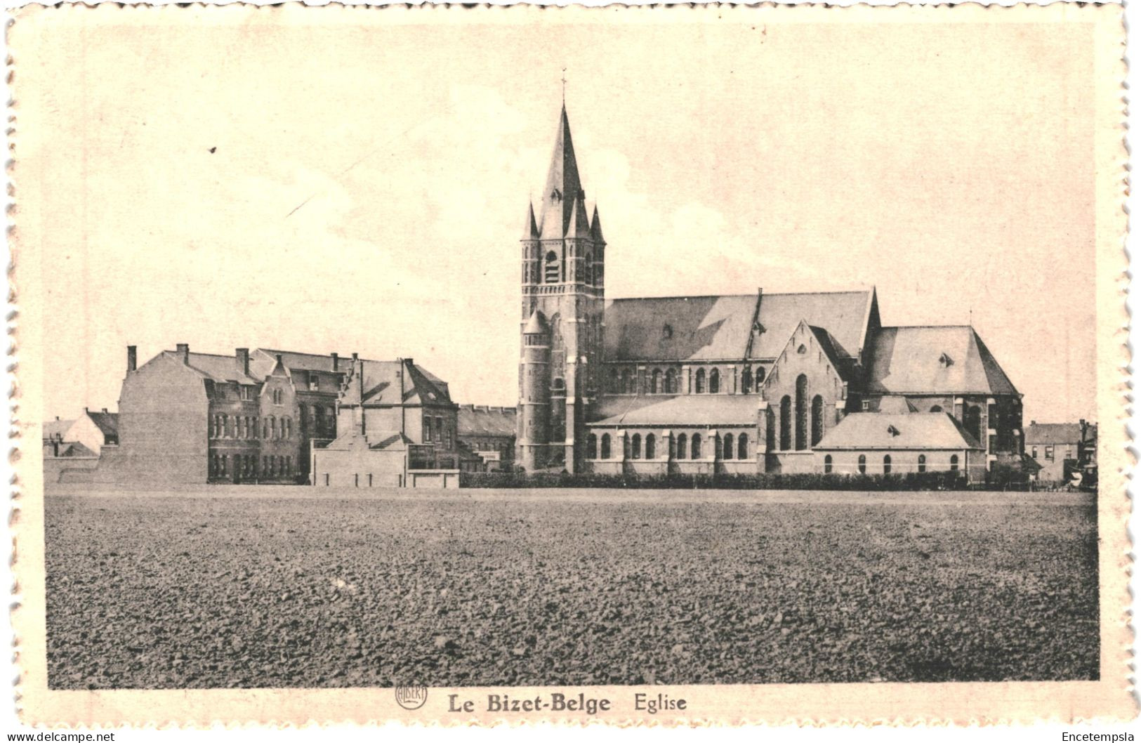 CPA Carte Postale Belgique Le Bizet  Eglise  VM65904 - Komen-Waasten