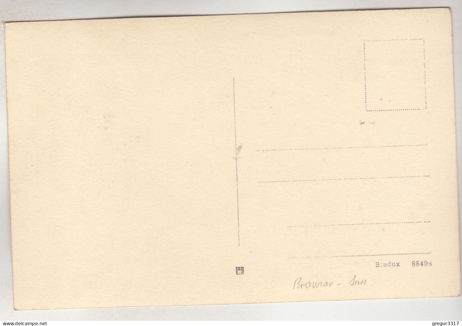 C7143) BRAUNAU Am INN - Blick über Häuser U. Brücke ALT - Braunau