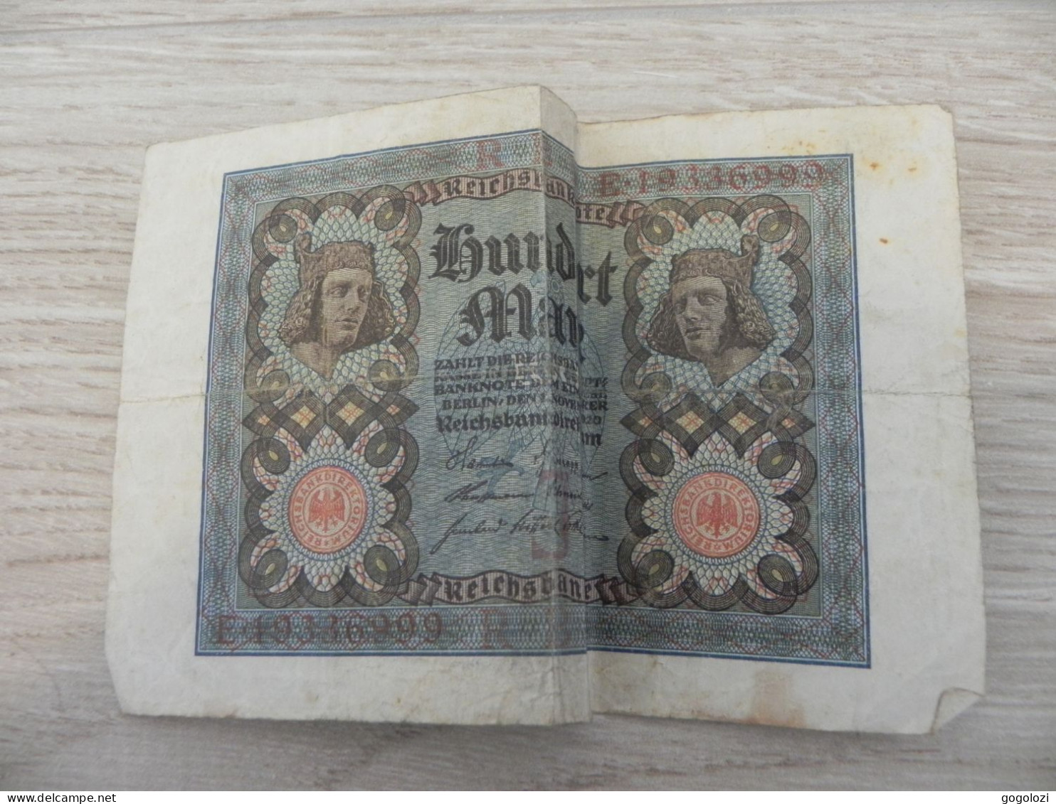 Deutschland Germany 100 Mark 1920 - 100 Mark