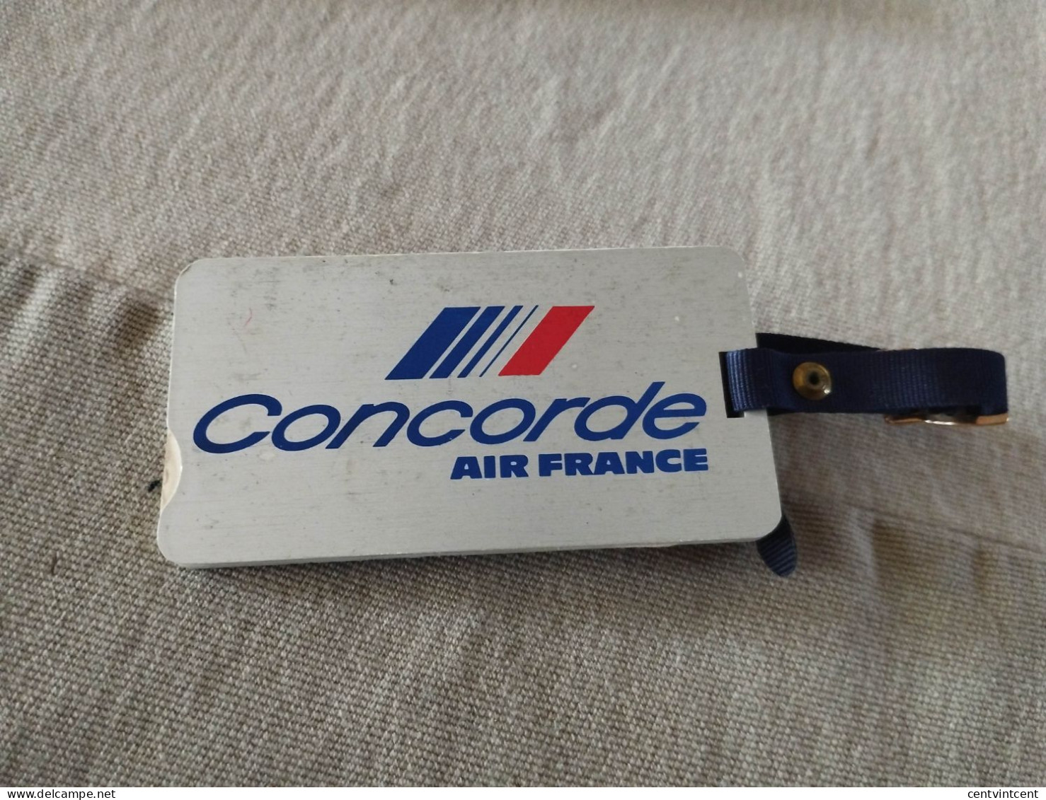 Porte étiquette Concorde Air France Avion Aviation - Badges D'équipage