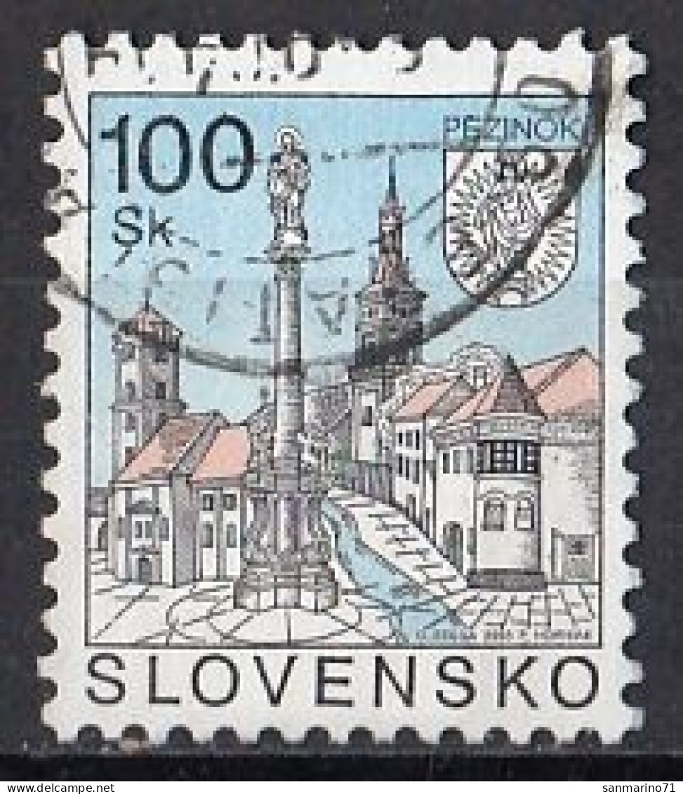 SLOVAKIA 468,used,falc Hinged - Used Stamps