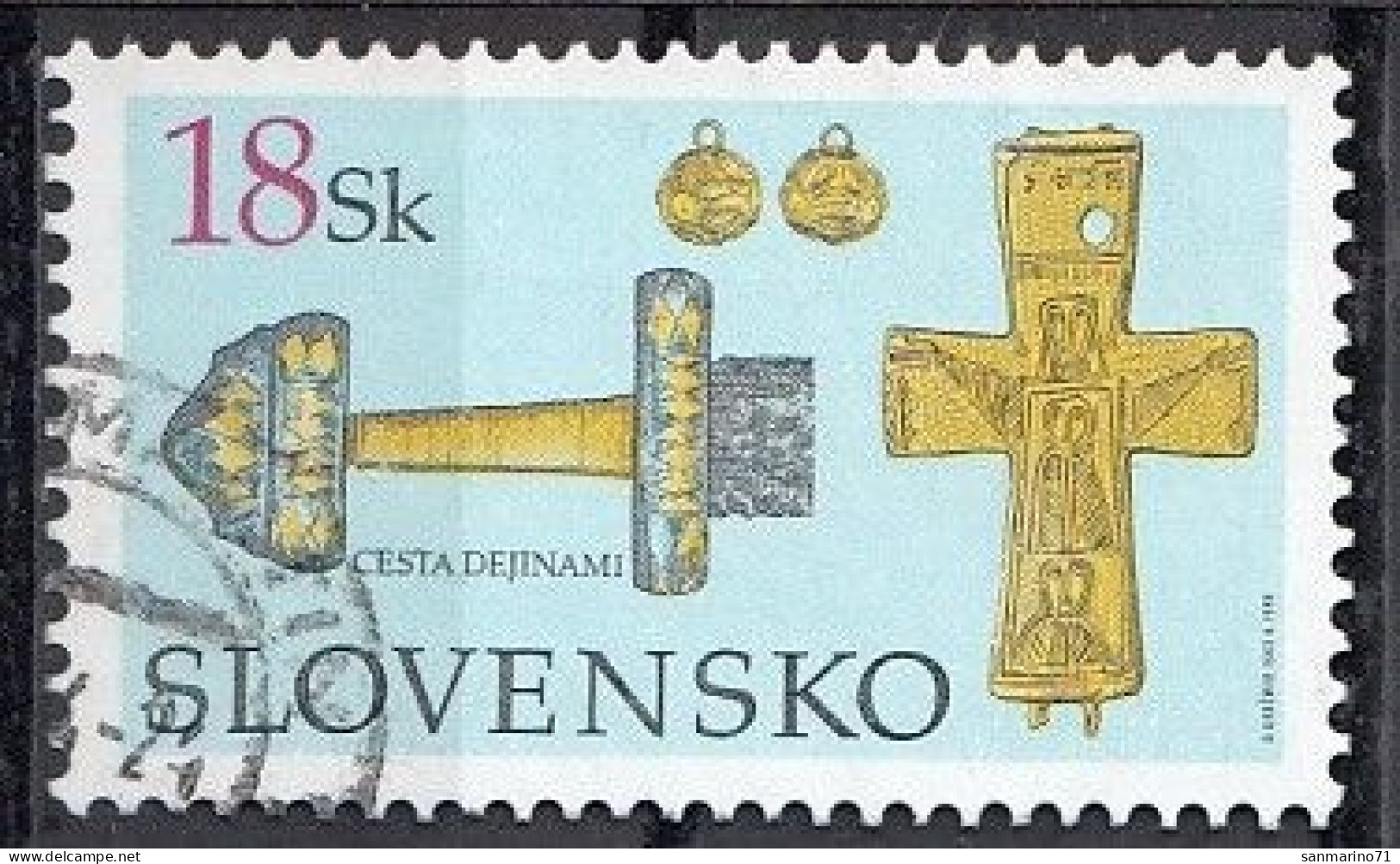 SLOVAKIA 470,used,falc Hinged - Used Stamps