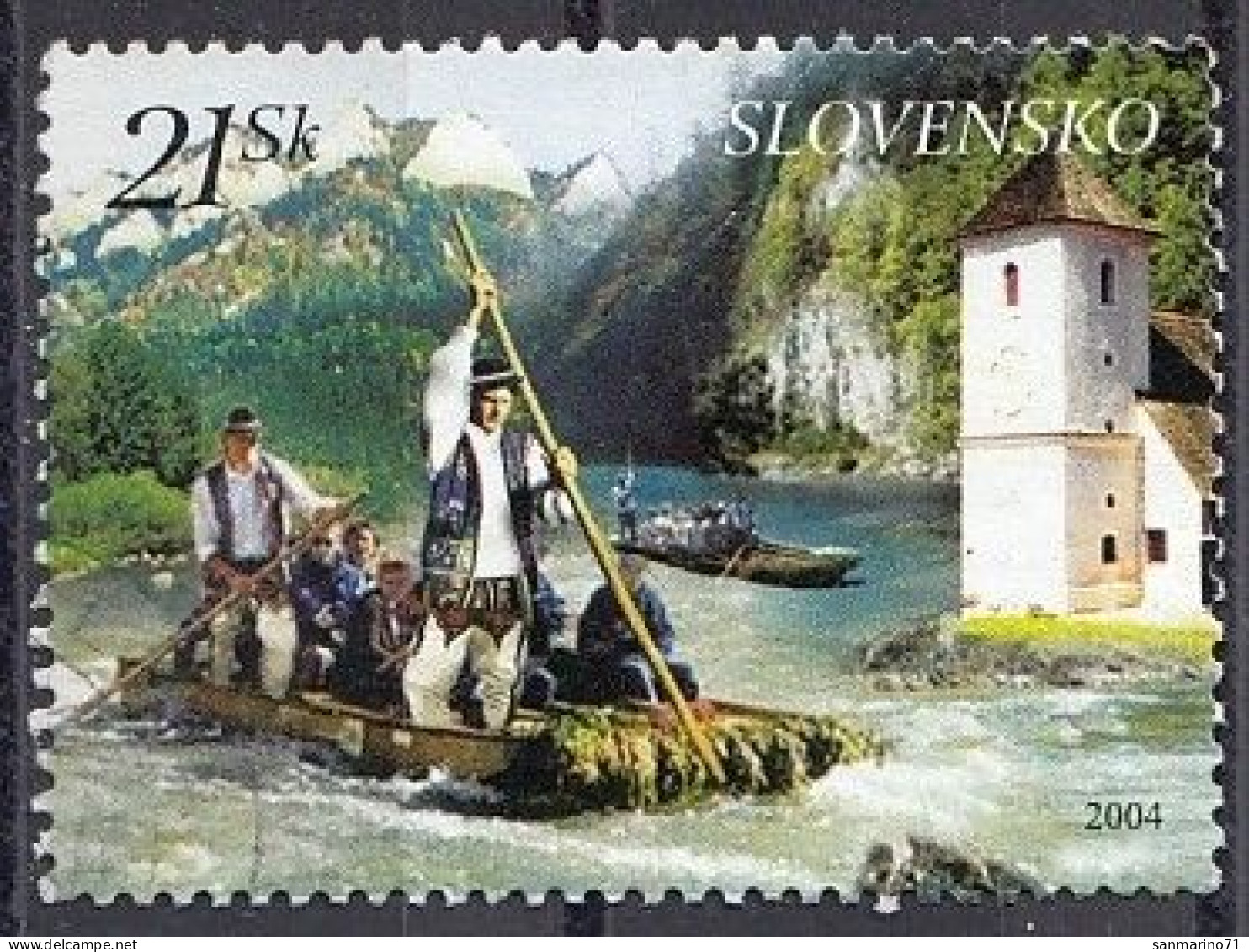 SLOVAKIA 492,used,falc Hinged - Used Stamps