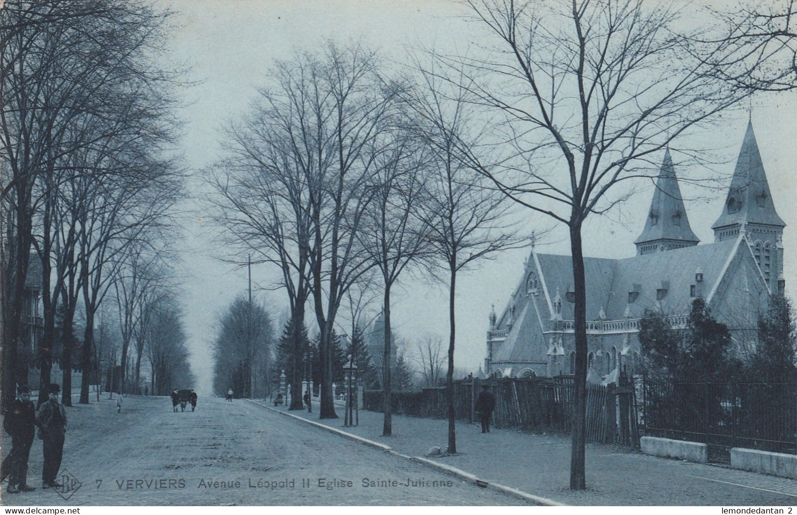 Verviers - Avenue Léopold II - Eglise Sainte-Julienne - Verviers