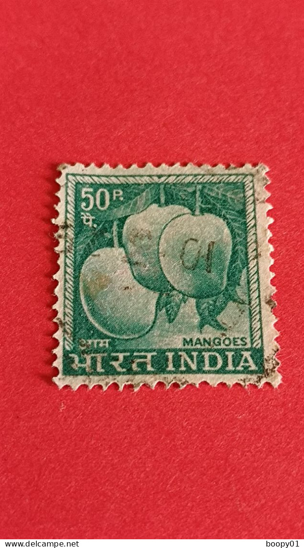 INDE - INDIA - Timbre 1967 : Fruits - Mangues - Gebraucht