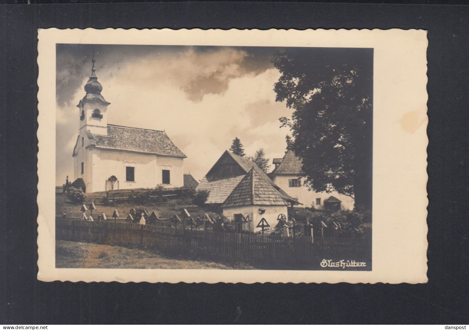 Österreich AK Glasshütten Kirche - Deutschlandsberg