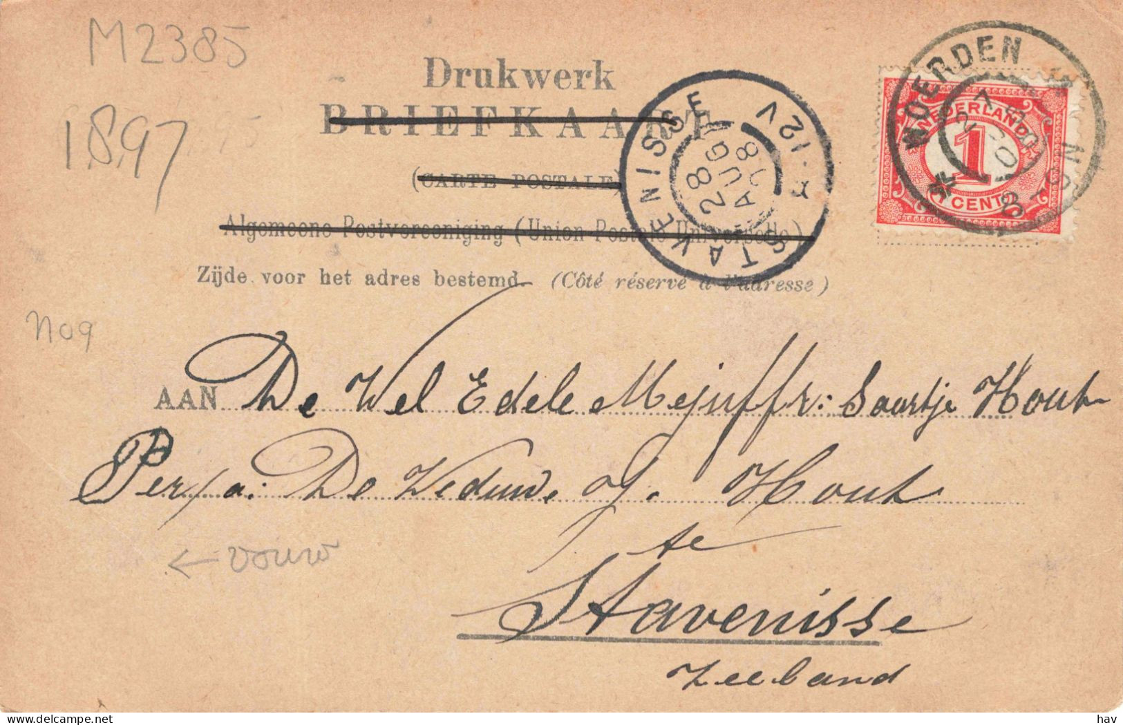 Woerden Voorstraat 1897 - Woerden